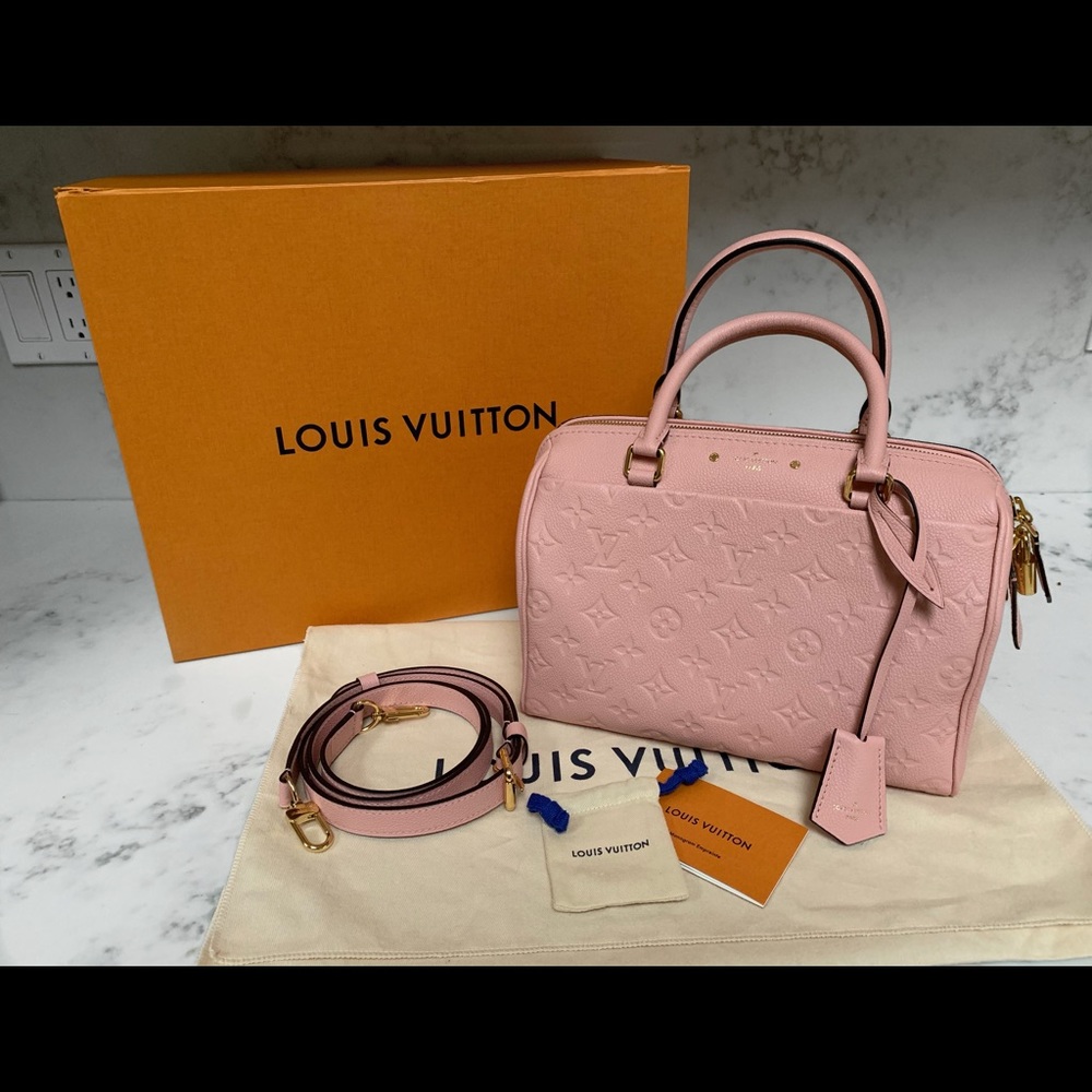 Sold❌ 🦄 Louis Vuitton Speedy B 25 Rose Poudre